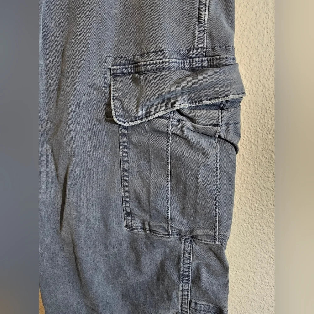 American Eagle Outfitters Blue Cargo Pants